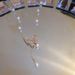 【 5669 People Collection 】 Zircon Butterfly Freshwater Pearl Women's Collarbone Chain, Internet Famous Temperament,_ipsvogv.com