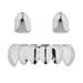 Hip Hop Braces Halloween Costume Dentures + Lower Teeth Combination Braces Personality Trendy Accessories_ipsvogv.com
