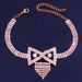 Jewelry Tassel Diamond Time Hourglass Anklet Beach Multi-row Hollow Rhinestone Anklet_ipsvogv.com