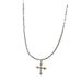 Cool Girl Style Crystal Bead Cross Necklace For Women, Light Luxury, Niche, Layered Collarbone Chain, High-end_ipsvogv.com
