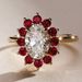 Sanjie's New Flower Shaped Ring Is Simple, Niche, Light Luxury, And Versatile_ipsvogv.com