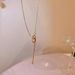 Exquisite Double Ring Tassel Pendant Necklace For Women's High End Design, Small And Luxury Collarbone Chain, Summer_ipsvogv.com