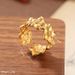 Medieval Vintage Jewelry Natural Stone Geometric Ring High End Sense All Match Retro Non Fading Summer Jewelry_ipsvogv.com