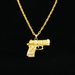 Hip Hop Rapper Commemorative Diamond Pendant Necklace_ipsvogv.com