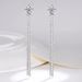 Women's Jewelry S925 Sterling Silver High End New Style Light Luxury Tassel Earrings Moissanite Long Earrings Empty Bracket Jewelry_ipsvogv.com