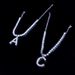 popular capital English alloy letter Anklet personalized fashion Beach men and women applicable Anklet Anklet_ipsvogv.com