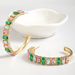 Fashion Retro C shaped Earrings for Women Exaggerated Diamond studded High grade Earrings for Women_ipsvogv.com