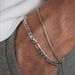 Hip Hop Layered Stainless Steel Flat Unisex Personality Rust-Free Cuban Chain Bracelet_ipsvogv.com
