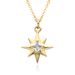 Eight-Pointed Star Necklace - European & American Style Zircon Geometric Pendant, Minimalist Personality Jewelry For Women_ipsvogv.com