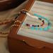 Ins Style Mixed With Natural Stone Design, Freshwater Pearl Titanium Steel Necklace, Round Bead Chain, Versatile_ipsvogv.com