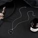 Personalized Instagram Style Black Hexagonal Geometric Pendant Necklace Ornament Hot Selling Jewelry_ipsvogv.com