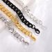 Stylish Gold Bracelet, Men's Hip-Hop Wide Chain, Charming Six-Sided Geometric NK Personality Bracelet_ipsvogv.com