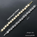 Hot Selling Copper Inlaid Zirconium Heart-shaped Bracelet Necklace, Niche Hip-hop Peach Heart Jewelry Set VL598-599_ipsvogv.com