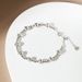 Bracelet Sterling Silver Cat Eyeball Shining Advanced Sense Adjustable Bracelet Women's Simple Antique Design Personalized INS Style_ipsvogv.com