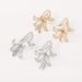 E10850 Exaggerated Light Luxury Hollow Tulip Geometric ZA Personalized Stereoscopic Style Earrings_ipsvogv.com