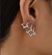 Women's Jewelry Fashion Zircon Copper Earrings 3 Piece Set Temperament Light Luxury_ipsvogv.com