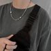 Titanium Steel Necklace, And Women's Trendy Hip-hop Non Fading Niche Design, Collarbone Chain, Men's Hoodie Accessories_ipsvogv.com