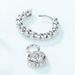 Brilliant Moissanite Earrings S925 Silver Inlaid With Colored Diamonds Detachable Earrings Simple Fashion All Match_ipsvogv.com