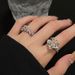 Heavy Duty Pink Diamond With Thick Thin Layering, Light Luxury, Exquisite Rose Arrangement, Full Of Diamonds, Zircon,_ipsvogv.com
