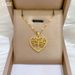 Love 【 】 Life Tree Light Luxury Temperament Gorgeous Full Diamond Necklace Women's Versatile Clavicle Titanium Steel 【 】_ipsvogv.com