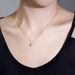 S Pure Silver Classic Six Claw Mosonite Necklace for Women with High Gra Clavicle and Women's Pendant that Does Not_ipsvogv.com