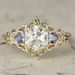 Sanjie's New Gold-plated Instagram Popular Women's Ring Hexagonal Irregular Italian Jewelry_ipsvogv.com