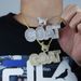 Hip Hop New GOAT Letter Pendant Wearing 12mm Cuban Chain Trendy Men's Necklace_ipsvogv.com