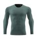 Men's Clothing Long-Sleeved Sports T-Shirt Running Quick-Drying Tights Fitness Breathable Training Outdoor Clothing Round Neck Sweatshirt_ipsvogv.com