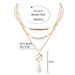 Necklaces Personalized Special Shaped Pearl Pendant Clavicle Chain Multi Layer Necklace For Women_ipsvogv.com