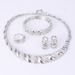 Italy New Design Gold Color Crystal Sets For Women Party Necklace Earring African Beads Jewelry Set Gift_ipsvogv.com