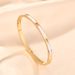 New Fashionable And Versatile Simple Diamond Inlaid Titanium Steel Bracelet With Delicate Gold-plated Jewelry_ipsvogv.com