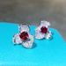 Cao Shi Live Broadcast Light Luxury Micro Inlaid Autumn And Winter New Flower Petals Female Earrings_ipsvogv.com