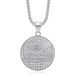 New Hip-Hop Jewelry Titanium Steel Gold-Plated Diamond-Studded Thirteen Apostles Pendant Necklace_ipsvogv.com