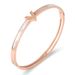 Net Red Titanium Steel Bracelet Female Letter V White Fritillaria Niche Design Luxury Ins Colorfast Hand Jewelry_ipsvogv.com