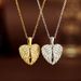 Women's Jewelry Fashion Simple Design Love Necklace Light Luxury High End Angel Wings Clavicle Chain_ipsvogv.com