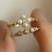 Sanjieins Internet Celebrity Simple And Fashionable Gold Ring Creative Classic Zircon Women's Jewelry_ipsvogv.com