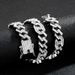 New Japanese Buckle Geometric Dia Studded Cuban Chain Personality Street All Match Men And Women Accessories Niche Hip_ipsvogv.com