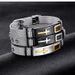 Men's Jewelry Titanium Steel Mesh Bracelet Cross Men's Bracelet_ipsvogv.com