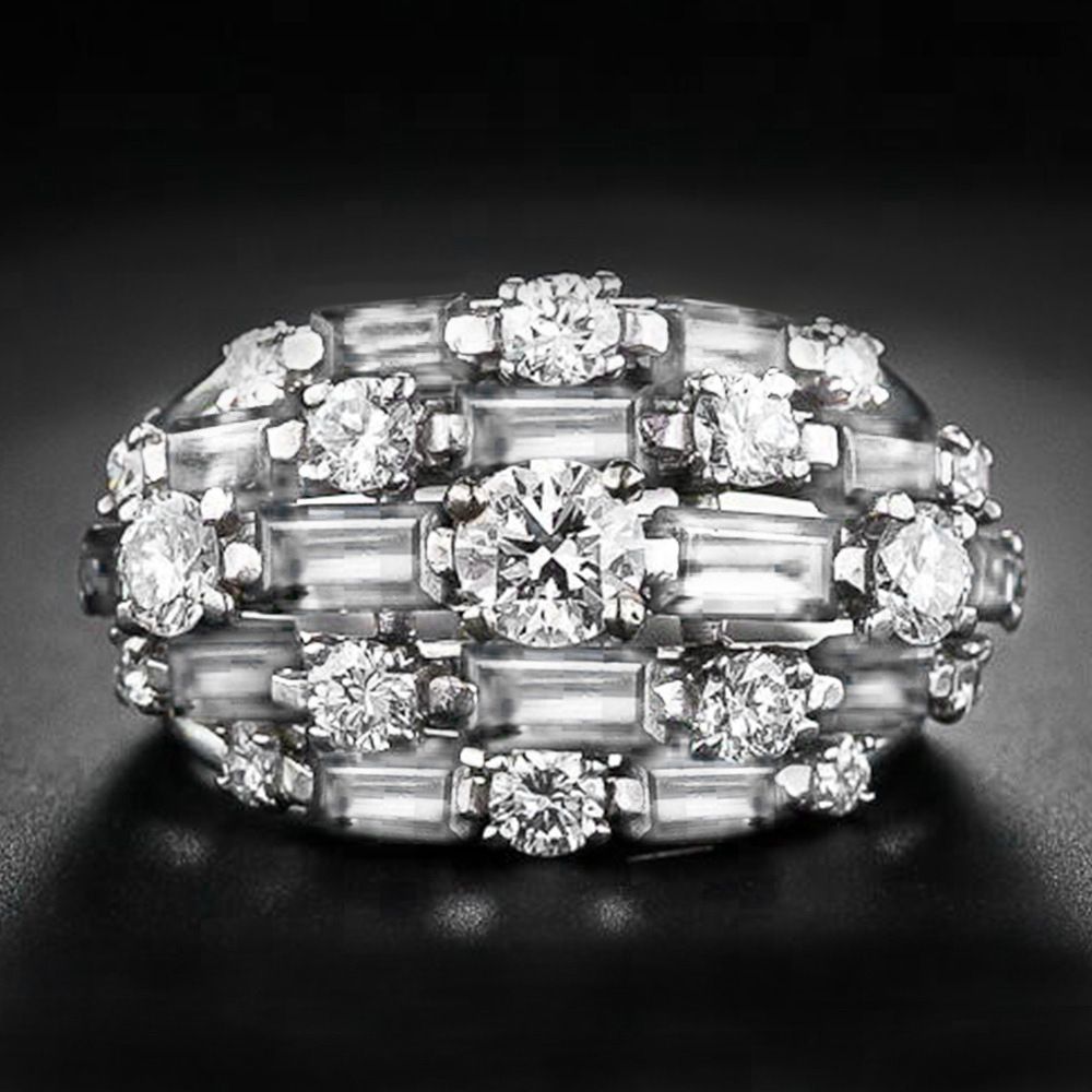 Cao Shi Jewelry Creative Colorful Treasure Series Full Set Zircon New Ring_ipsvogv.com
