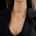 New Five Pointed Star Shell 14k Gold Necklace For Women With Light Luxury Feeling Instagram, Minimalist Design, Korean_ipsvogv.com