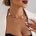 Bohemian Multi-Element Colored Stone Beaded Crystal Thread Necklace Pastoral Necklace Women_ipsvogv.com