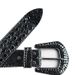 Men And Women's Inlaid With Rhinestone Crystal Shiny Punk Hip-hop PU Belt, Jeans, Dress Belt_ipsvogv.com