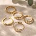 French Ins Style Inlaid White Zircon Titanium Steel Ring Color Retaining Adjustable Fashionable All Match Open Ring_ipsvogv.com