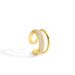 Women's Jewelry Exaggerated Double Layer Zircon Ring Ins Niche Simple Circle Opening Metal Full Diamond Ring_ipsvogv.com