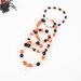 Handmade Halloween Ghost Skull Natural Stone Stretch Bracelet Set – Adjustable Beaded Jewelry For Men And Women Adjustable_ipsvogv.com