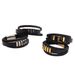 Titanium Magnetic Leather Bracelet Men's Three-Layer Braided Stainless Steel Wristband_ipsvogv.com