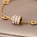 Fashionable Titanium Steel Bracelet For Women With A High-end Feel, Light Luxury Ins, Diamond Studded Small Waist,_ipsvogv.com