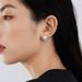 Freshwater pearl earrings s925 sterling silver earrings earrings light luxury fashion women's jewelry silver jewelry_ipsvogv.com