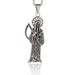 Fashionable And Popular Hip Hop Titanium Steel Sickle Death Pendant Personality Men And Women Casual Couple Necklace_ipsvogv.com