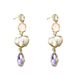 Small, fresh versatile women's with zircon pearl inlay, niche design earrings and jewelry_ipsvogv.com
